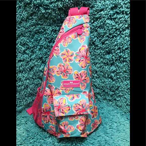 simply southern sling backpack